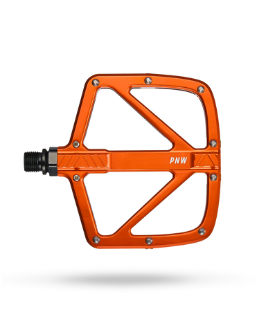 flat pedals orange PNW Components